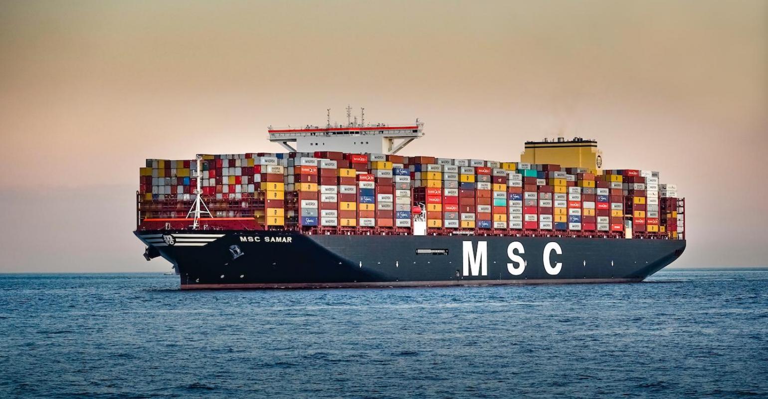 MSC运力正式突破600万TEU！